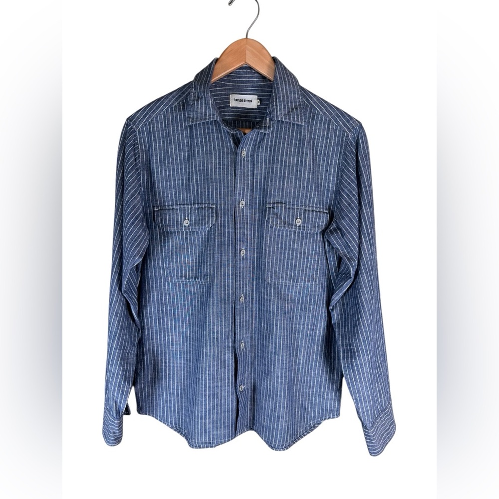 Taylor Stitch Long Sleeve Button-Down Shirt in 100% cotton